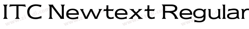 ITC Newtext Regular字体转换